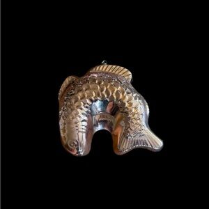 Vintage Copper Fish Shaped Jello Mold w/hanger Made in Poland 8.75” Cabin Lodge